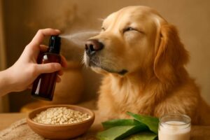 犬の乾燥肌に効く!手作り保湿スプレーの作り方と使い方完全ガイド