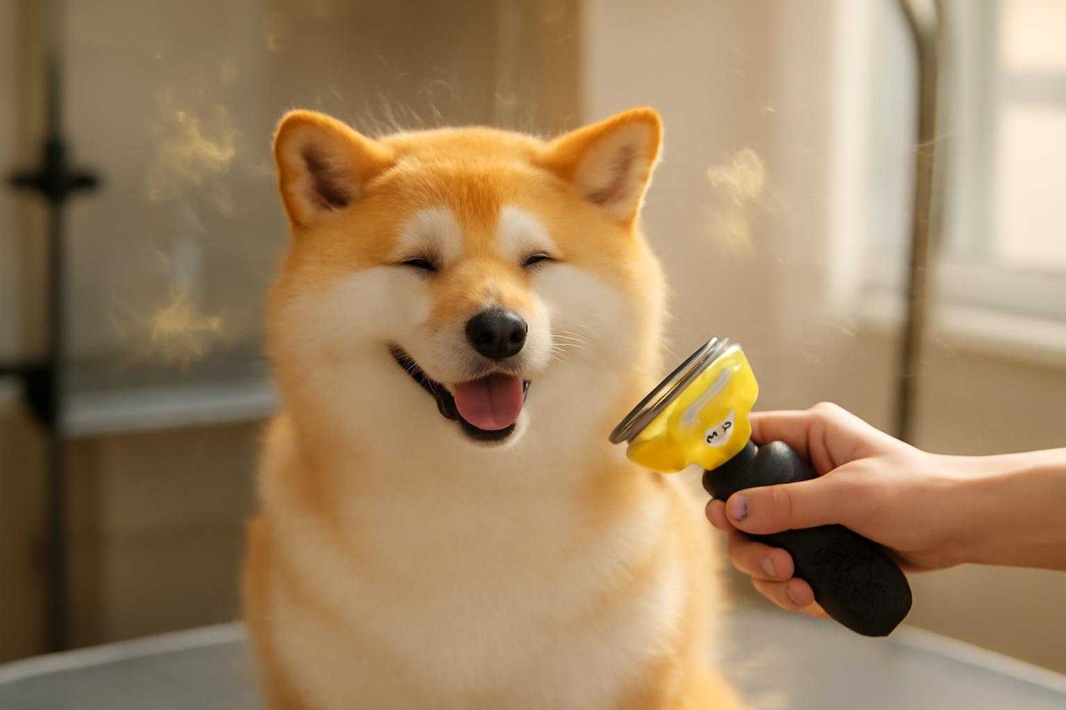 柴犬のファーミネーター使用頻度は週1回が最適！毛並み美しく保つコツ